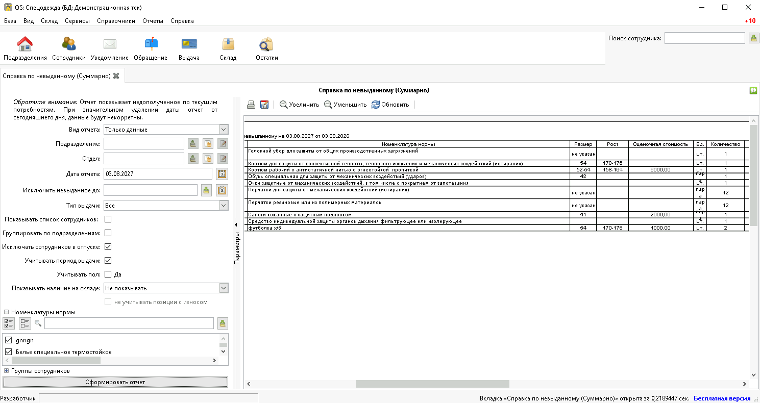 reports not issued summary flat